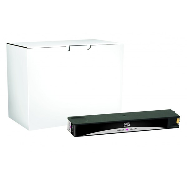 Clover Imaging Group Remanufactured High Yield Magenta Ink Cartridge, HP L0S01AN (HP 972XL) 118211